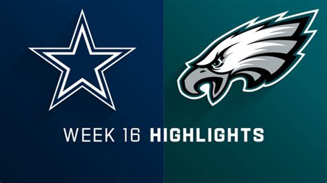 Cowboys vs. Eagles highlights | Week 16