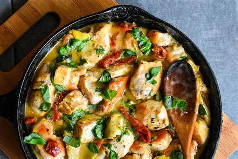 Creamy Sundried Tomato And Artichoke Chicken Wildfit®