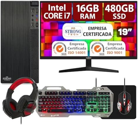 Pc Gamer Completo Mancer Intel Core I Gtx Gb Gb De Ram Ssd