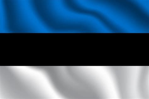 Premium Vector Estonia National Flag Vector Illustration With