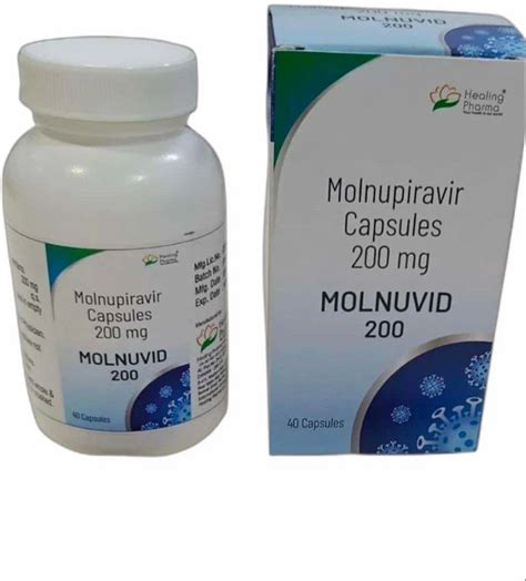 Molnupiravir Mg Capsules At Rs Bottle Molnupiravir Capsules In