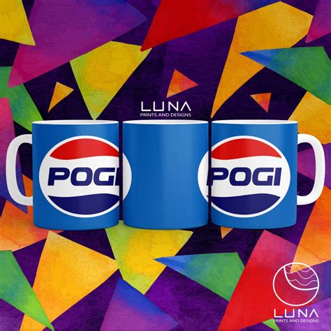 Pepsi Pogi Spoof Mug Design The Luna Merch Shopee Philippines