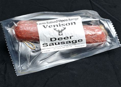 Venison Summer Sausage - G&W Meat & Bavarian Style Sausage