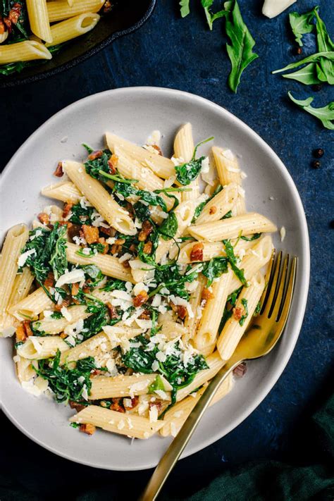 Pancetta Pasta 20 Minute Recipe Pinch And Swirl