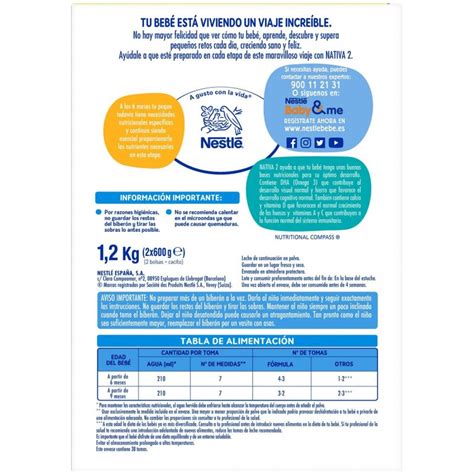 Nativa Leche De Continuaci N Kg Nestl Formato Ahorrooferta