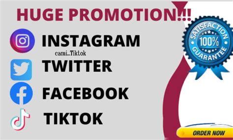 Grow Your Tiktok Instagram With My 10m Followers By Camitiktok Fiverr