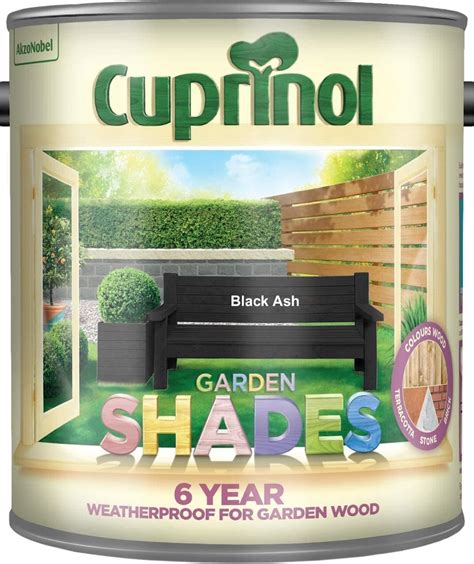 Cuprinol Garden Shades Paint In Tester Pot 125 Ml Black Ash Uk Diy And Tools