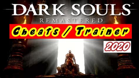 Dark Souls Remastered Cheats Trainer Youtube