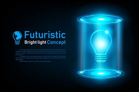 premium vector abstract futuristic world connection hologram