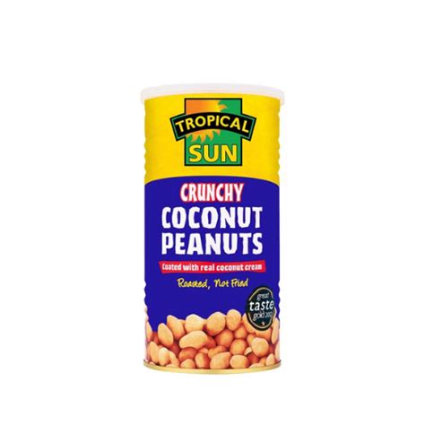 Tropical Sun Crunchy Coconut Peanuts G X Bellair Farms International