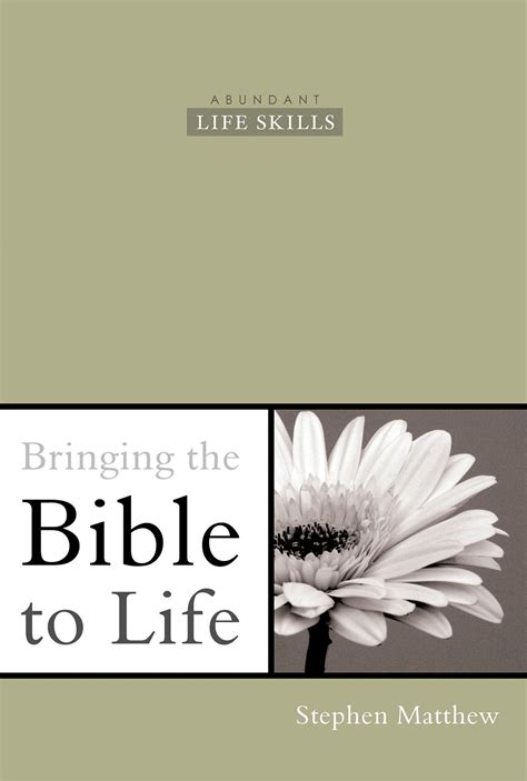 Bringing The Bible To Life Stephen Matthew Church Speaker And Author