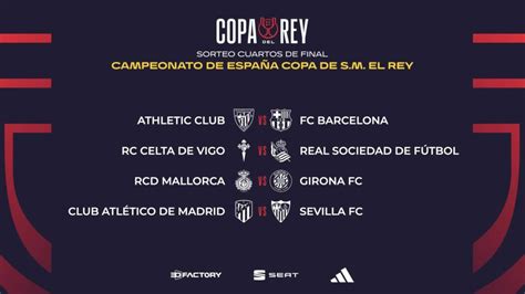 Así Quedan Los Cuartos De Final De La Copa Del Rey Estrella Digital