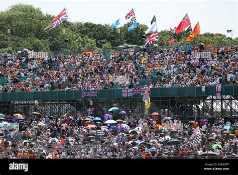 Circuit Atmosphere Fans In The Grandstand Formula