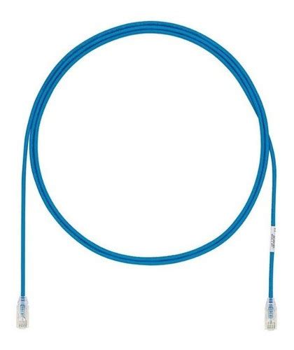 Patch Cord Cable Parcheo Red Utp Categoria 6a 1 5 M Azul Meses Sin