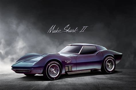 Corvette Concept Digital Art By Peter Chilelli