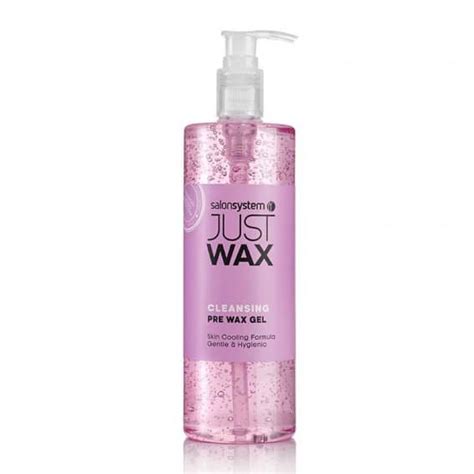 Salon System Just Wax Cleansing Pre Wax Gel 500ml