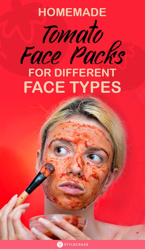 10 Homemade Tomato Face Packs And Face Masks For All Skin Problems