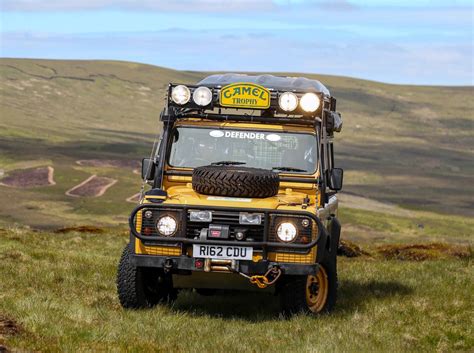 An Original Camel Trophy Land Rover Defender