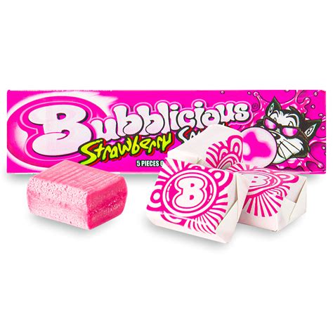 Bubblicious Strawberry Splash Uk Candy Funhouse