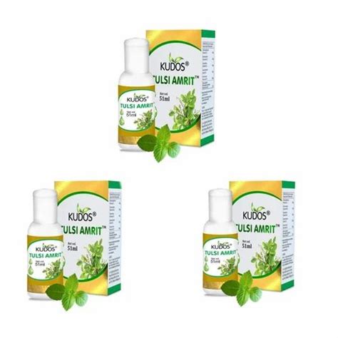 Kudos Ayurveda Tulsi Amrit Best Tulsi Drops For Immunity Booster