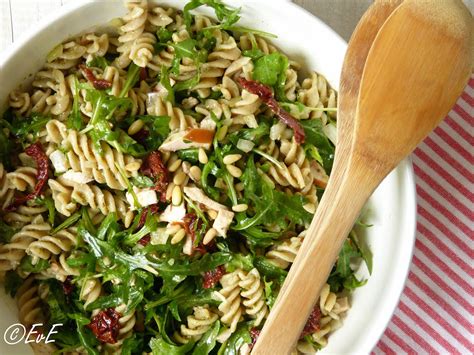 Pastasalade Kip Rucola Pesto Tomaat Eten Van Eefke