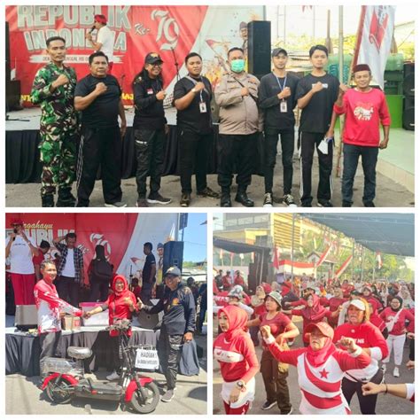 Puncak Peringatan Hut Kemerdekaan Ri Ke 79 Di Klomprojoyo Meriah
