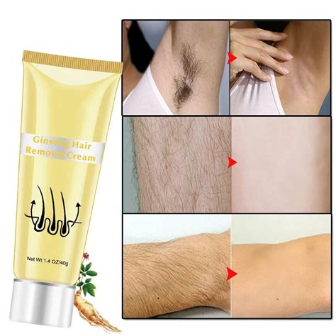 Whitening deep hair removal cream Women Men Natural painless hair ...