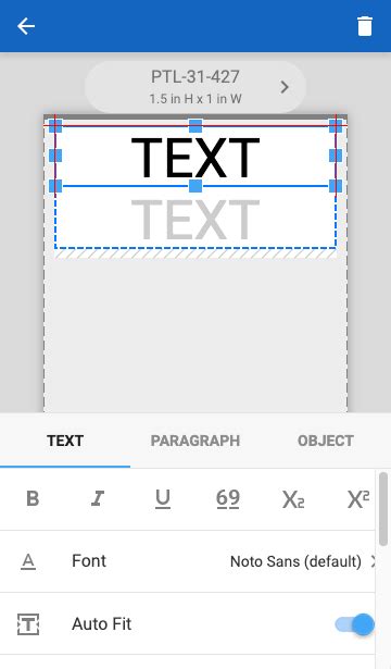 Label Editor App Design Frost Simula