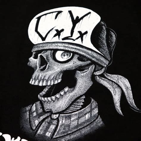 CYCOTIC YOUTH FLIP SKULL T SHIRT Suicidal Tendencies SxTx Tattoo