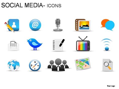 Social Media Icons Powerpoint Presentation Slides | PowerPoint ...