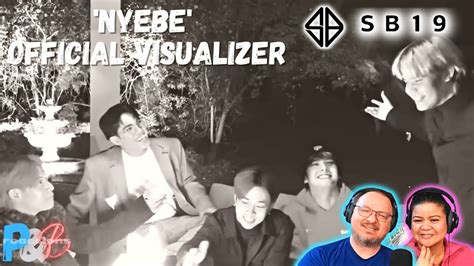 Sb19 Nyebe Visualizer Video Atin Reaction Youtube