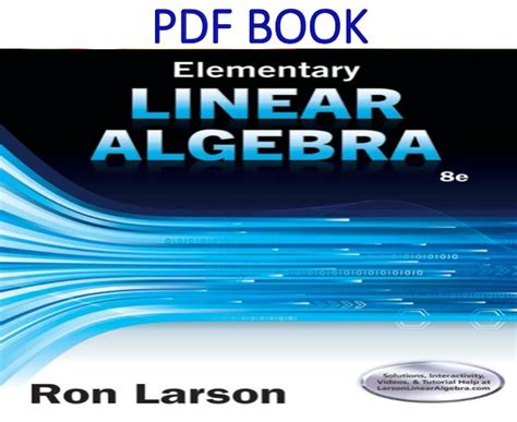 Linear Algebra Done Right Pdf 3rd Edition