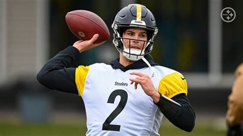 Mason Rudolph To Remain Steelers Starting Qb Against Seahawks Amid