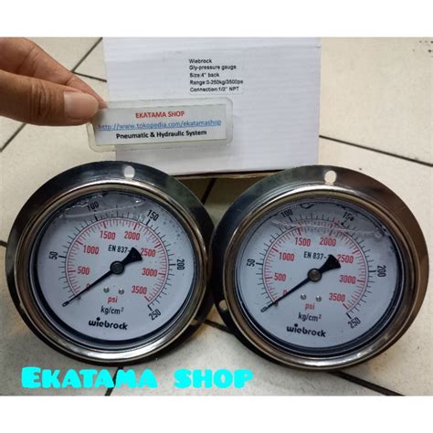 Jual Pressure Gauge Wiebrock 4 250kg Model Payung Shopee Indonesia