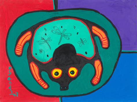 Norval (Copper Thunderbird) Morrisseau - Art for Sale