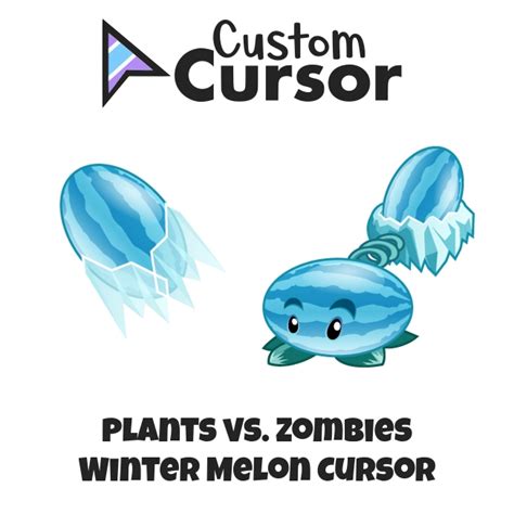 Plants Vs Zombies Winter Melon Curseur Custom Cursor