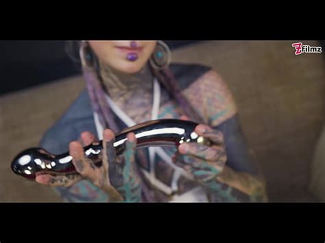 Tattooed Teen ASS To MOUTH Overload With METAL Toy PROLAPSE Gape ANAL ATM Split Tounge