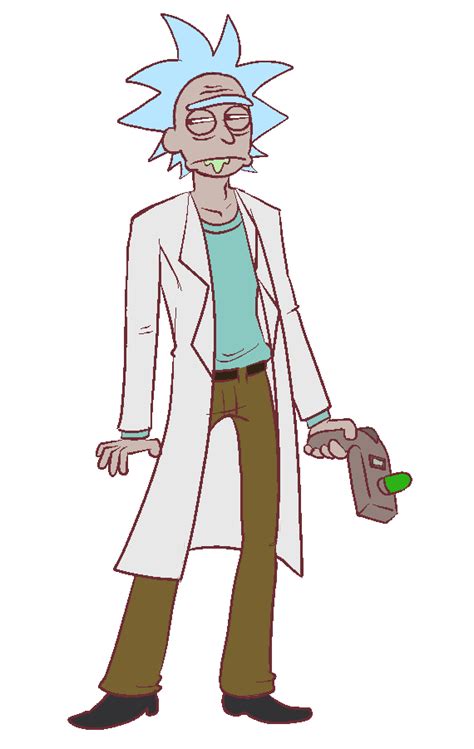 Rick Sanchez  By Craftyscrafty On Deviantart