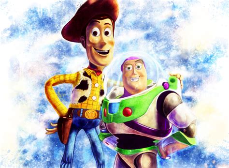 Toy Story - Woody and Buzz by p1xer on DeviantArt