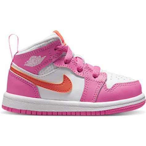 Nike Jordan 1 Mid Babytoddler Shoes Pink Dx3239 681 Footycom