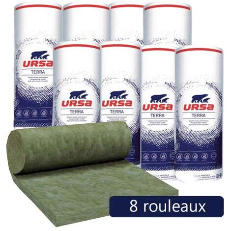 Rouleaux Laine De Verre Ursa Hometec Terra Nu Ep Mm