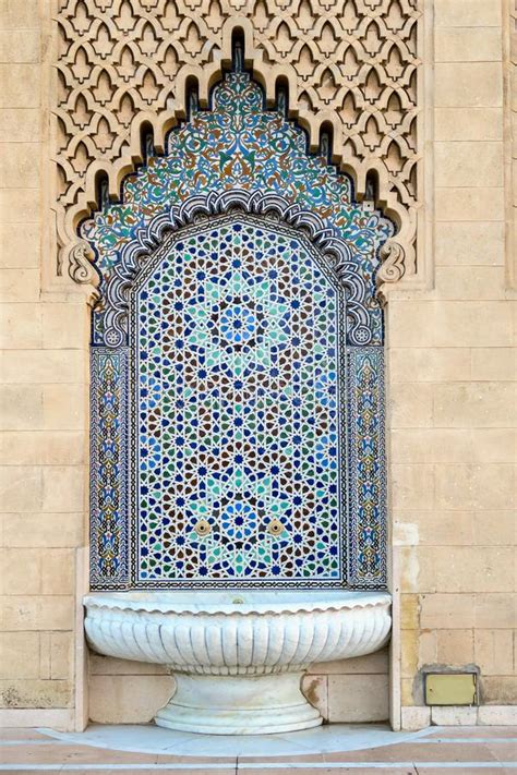 Detalle De La Mezquita En Marrakesh Marruecos Foto Como Fondo Foto De