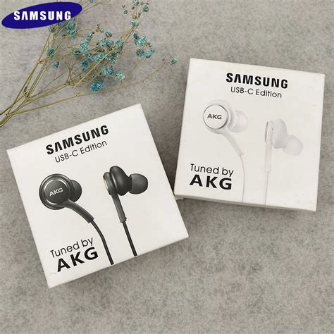 Samsung Écouteurs Filaires Akg Type c Avec Micro Oreillettes