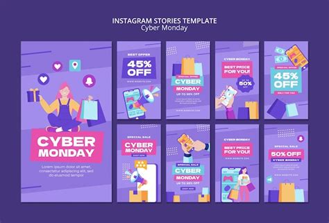 Free Psd Cyber Monday Design Template