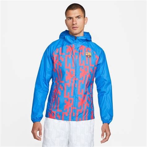 Barcelona Jacket AWF GX Signal Blue Varsity Maize Unisportstore