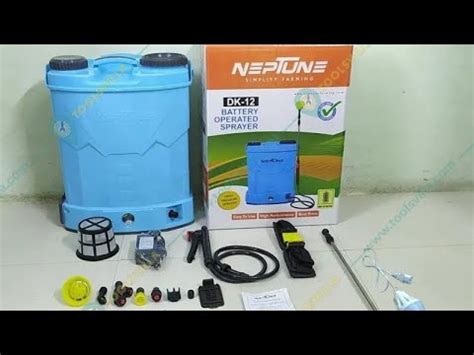 Neptune Vn V Ah Knapsack Battery Operated Sprayer Of L For