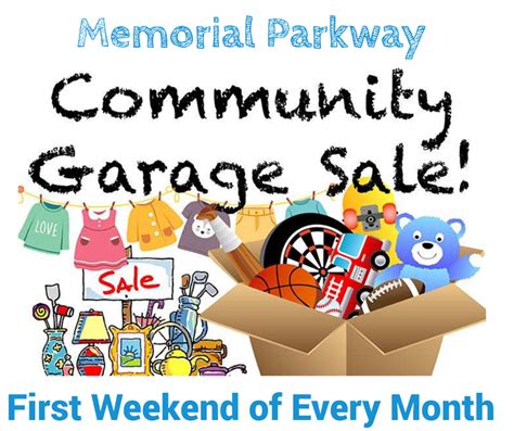 Memorial Parkway Community Garage Sale - News