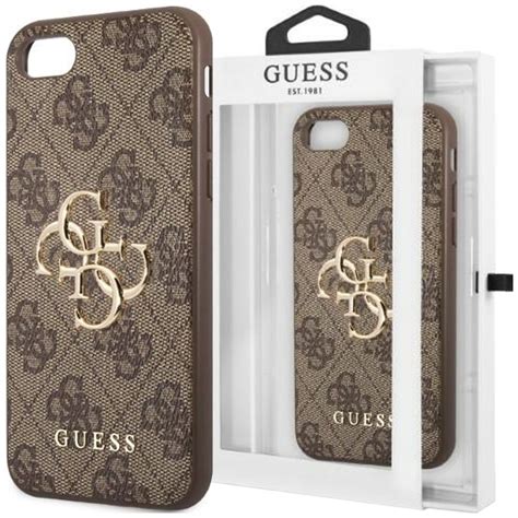 Guess Hardcase braun 4G Big Metall Logo für Kaufland de