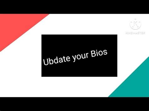 How To Ubdate Your Bios Safely YouTube