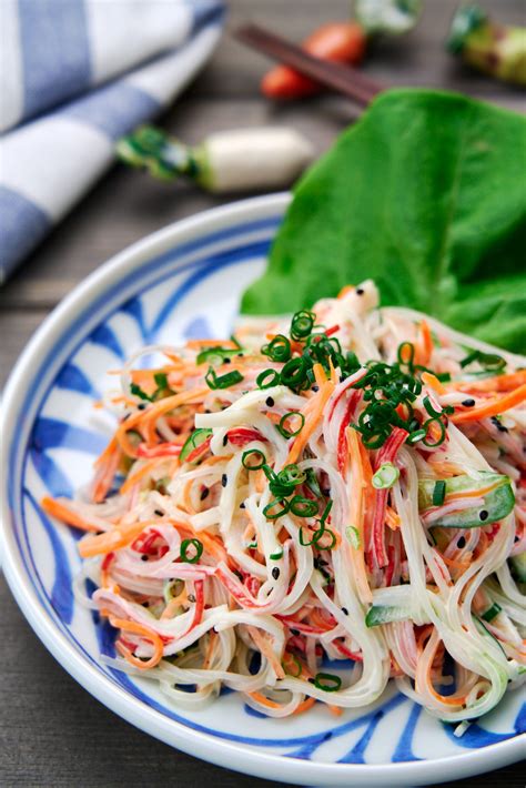 EASY Kani Salad Recipe Japanese Crab Stick